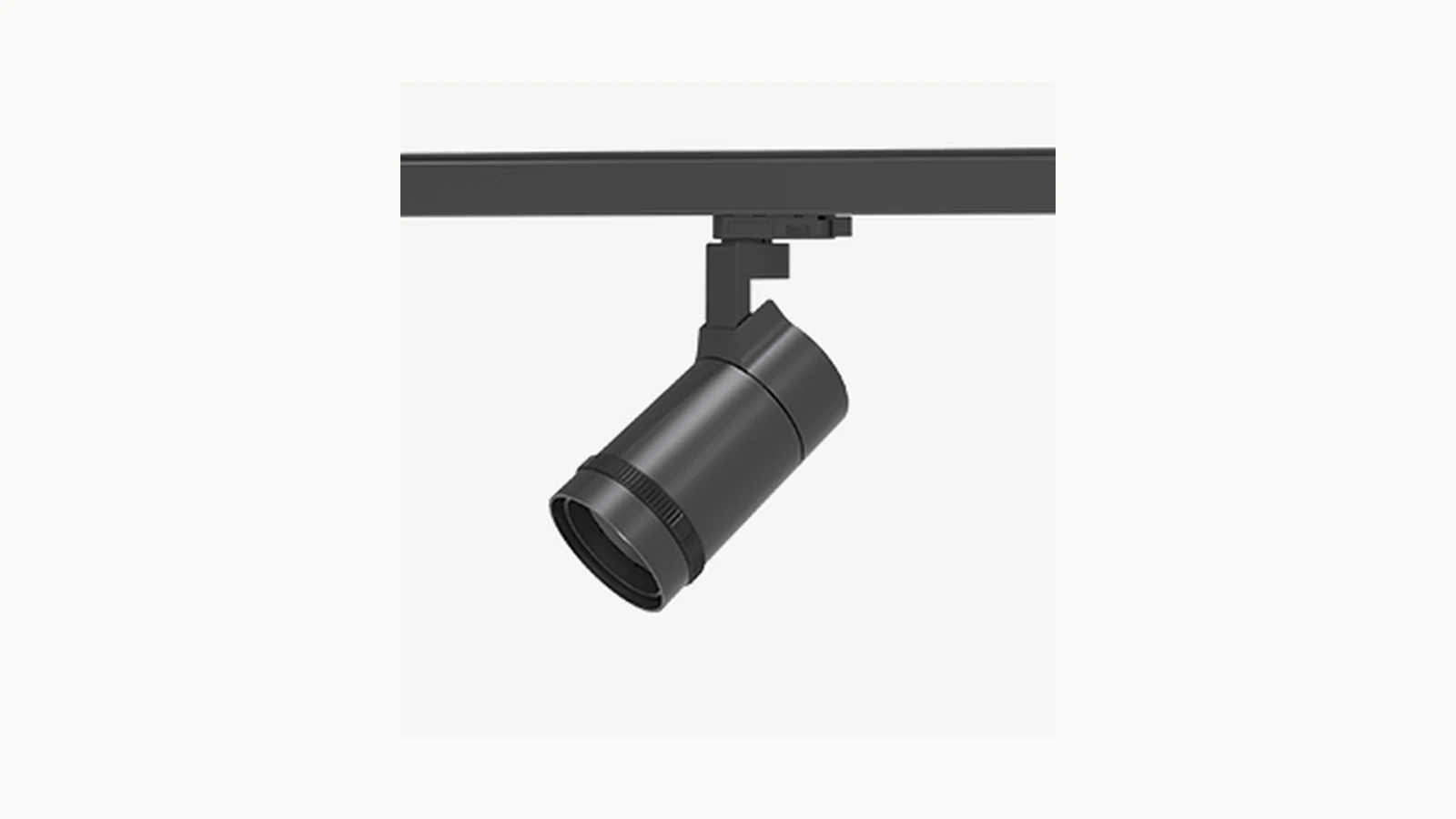 OVEGA-Projector LED track light with a framing projector optic for tight clothing store accents